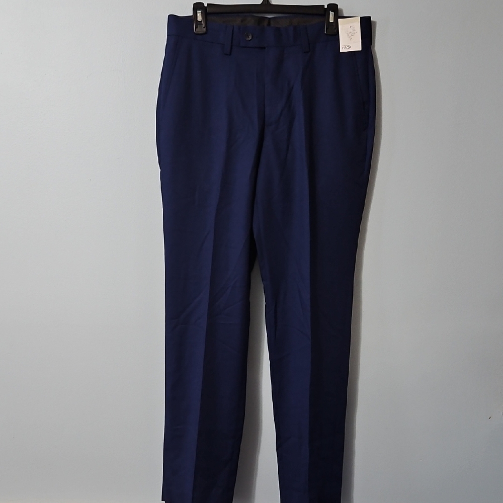 Men's Rack's Dress/Casual Navy Blue Pants 32X32